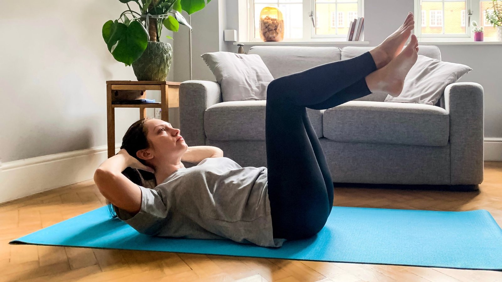pilates exercises at home