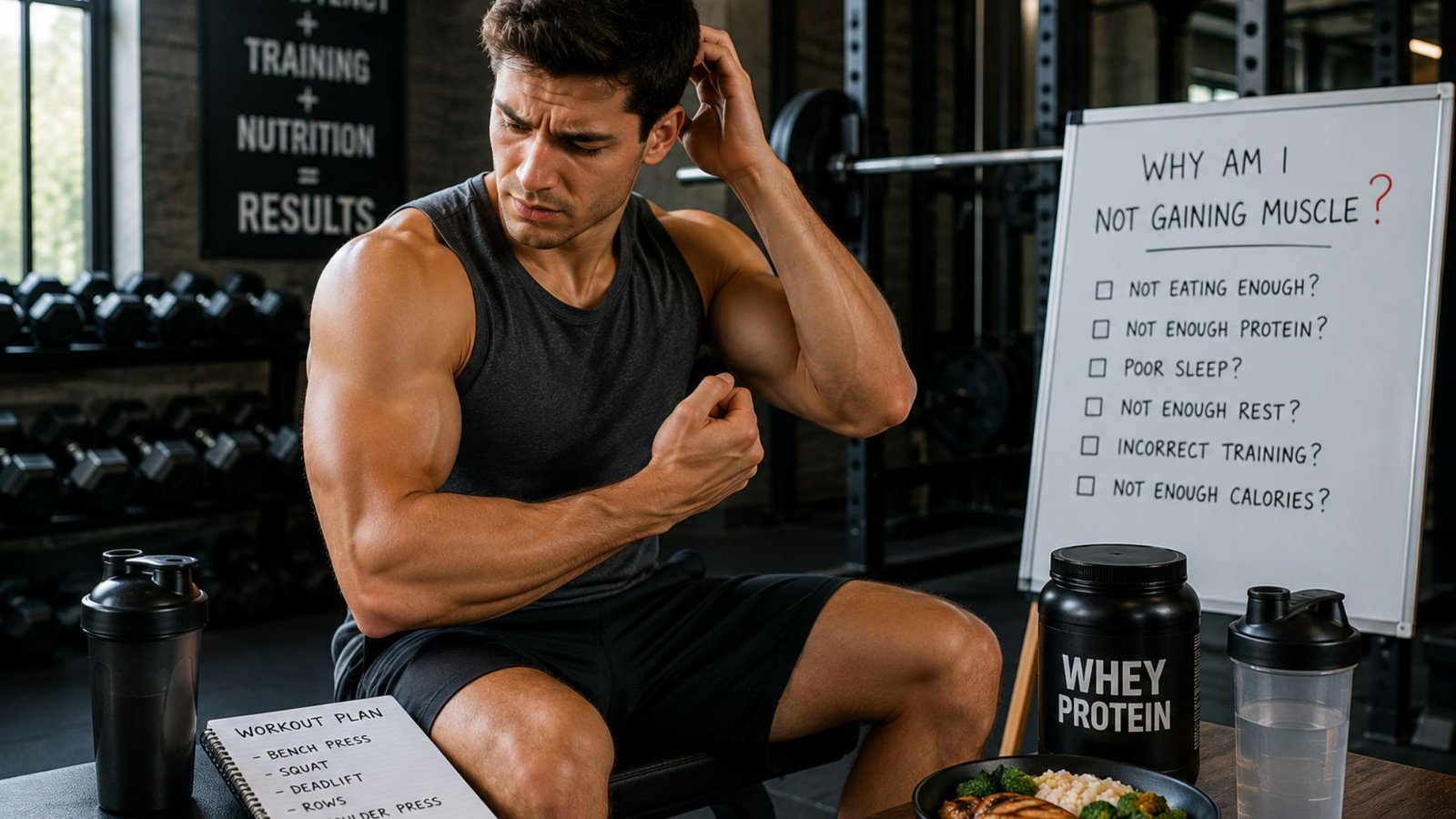 Why Am I Lifting Weights but Not Gaining Muscle?