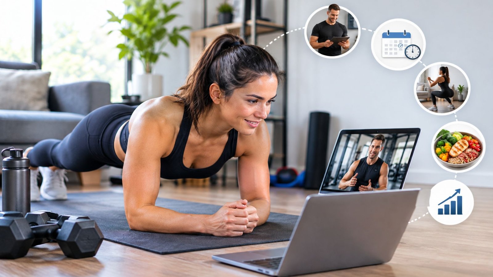 What are the benefits of online personal training?
