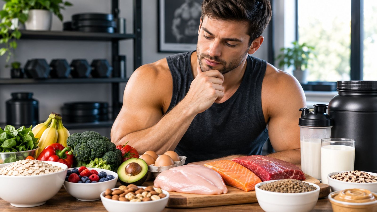 What is the best diet for building muscle?