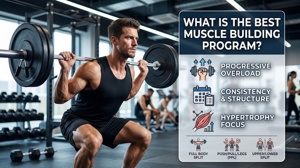 What is the best workout program to build muscle?